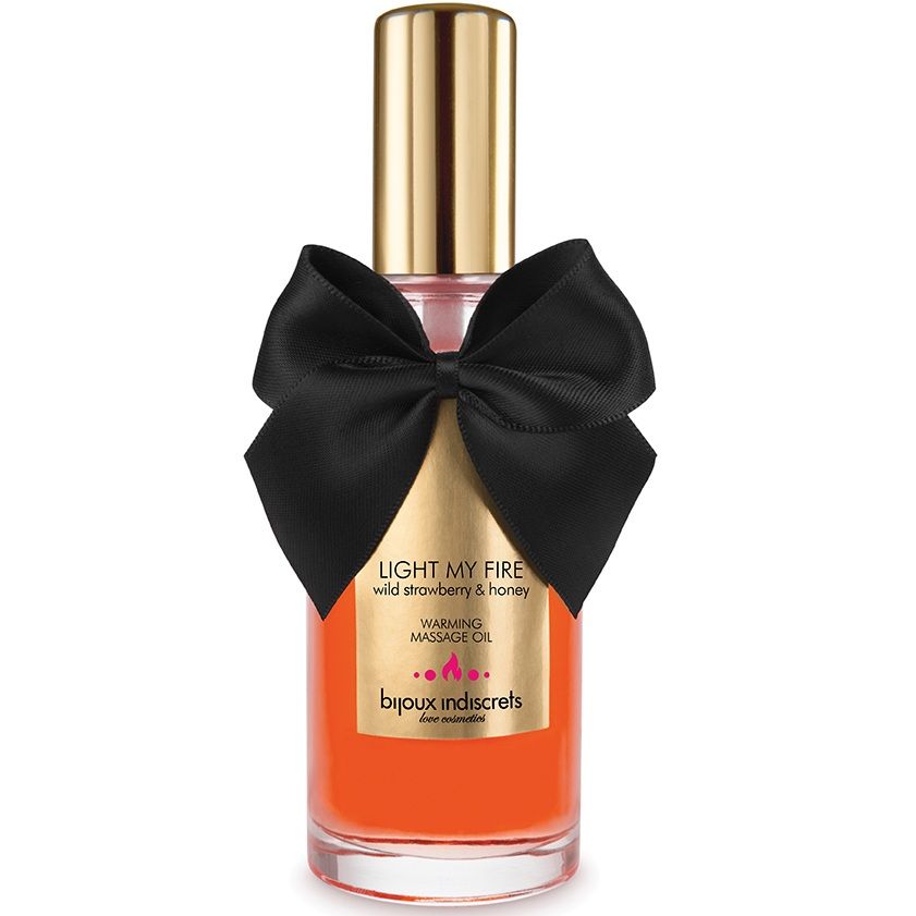 BIJOUX - HUILE DE MASSAGE EFFET CHALEUR ARÔME FRAISE – Image 2