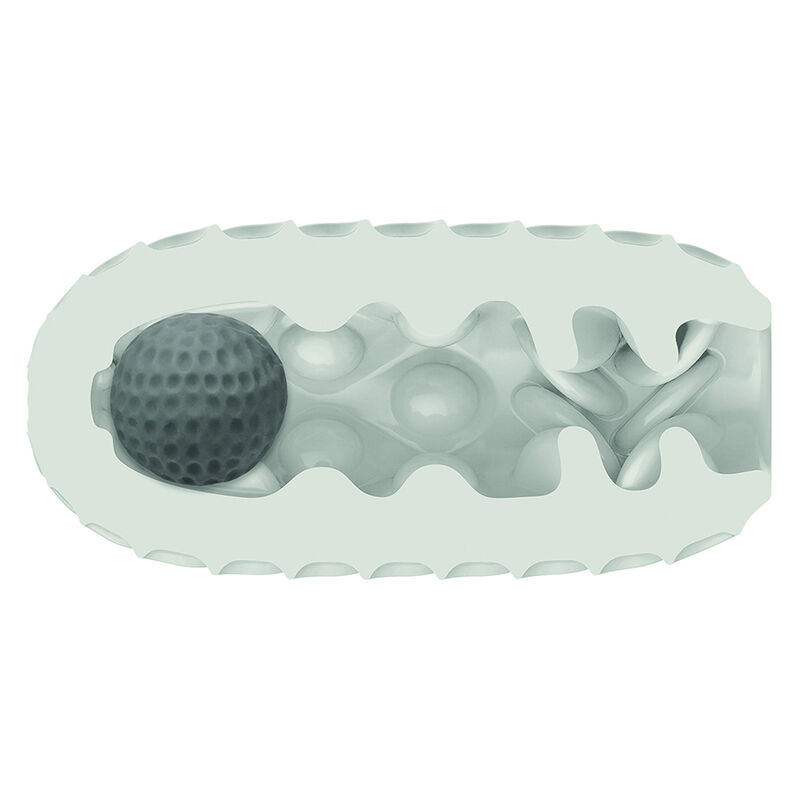 CALEXOTICS - BOUNDLESS RÉVERSIBLE SQUISHY BALL STROKE JAUNE – Image 11