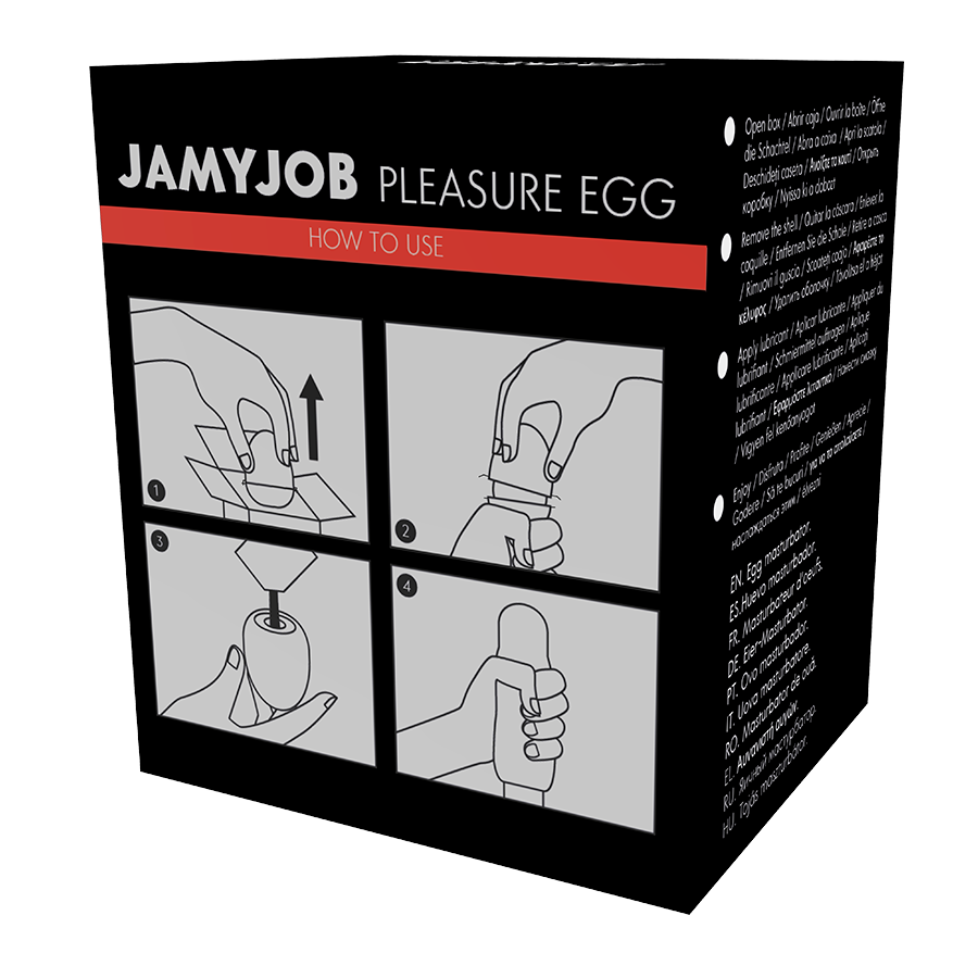 JAMYJOB - MASTURBATEUR EGG NOIR VERSION DISCRETT – Image 10