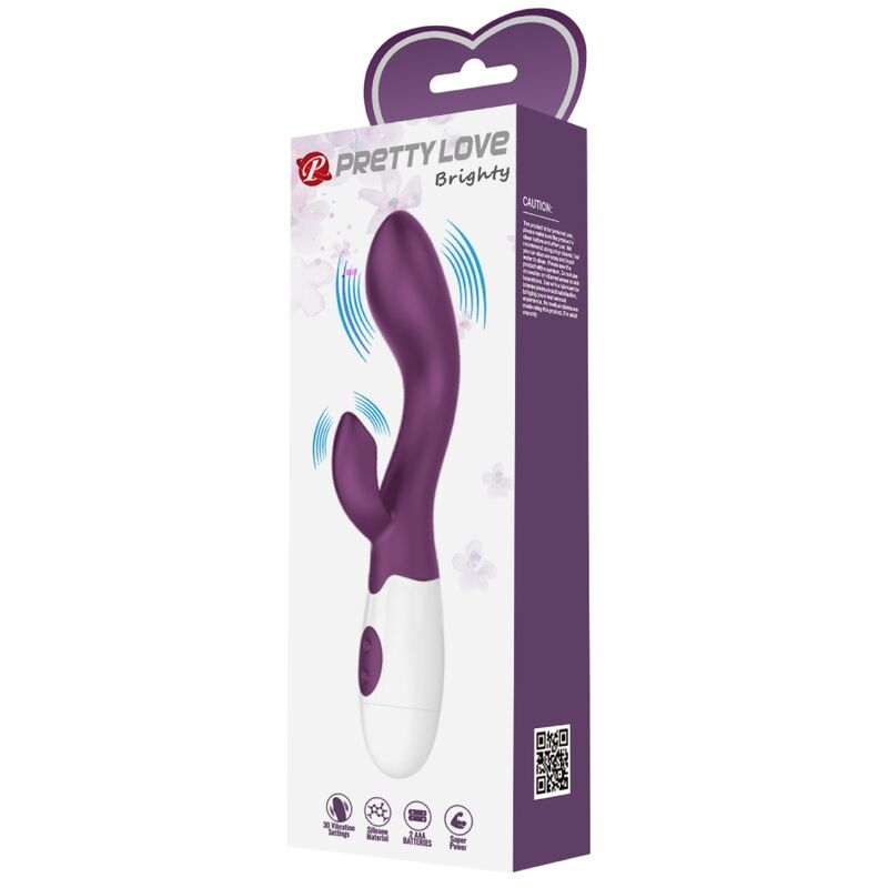PRETTY LOVE - VIBRATEUR BRIGHTY SPOT G VIOLET – Image 10