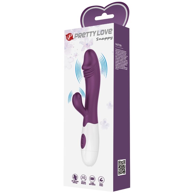 PRETTY LOVE - VIBRATEUR SNAPPY G-SPOT VIOLET – Image 10