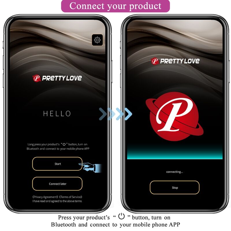 PRETTY LOVE - HECTOR ELECTROSHOCK VIBRATOR APPLICATION GRATUITE VIOLET – Image 10