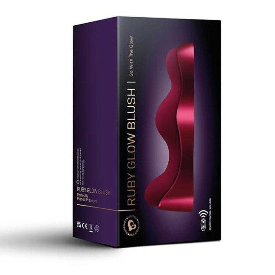 ROCKS-OFF - VIBRATEUR POINT G RUBY GLOW BLUSH ROUGE – Image 10