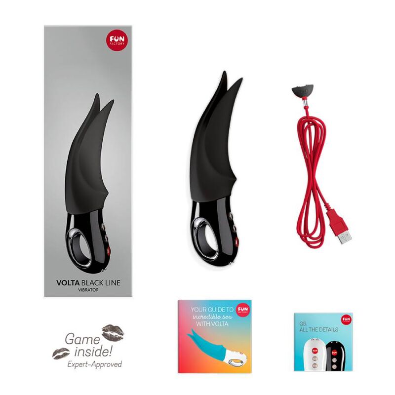 FUN FACTORY - VIBRATEUR CLITORAL VOLTA LIGNE NOIRE – Image 11