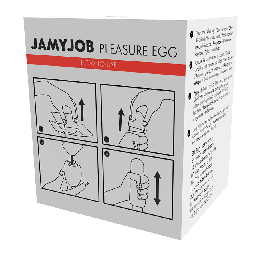 JAMYJOB - EGG MASTURBATEUR ROUGE EDITION DISCRETT – Image 11