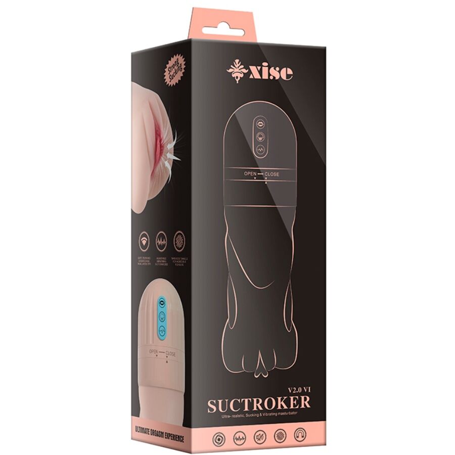 XISE - SUCTROKER V2.0 VI MASTURBATEUR VAGIN AVEC VIBRATION – Image 11