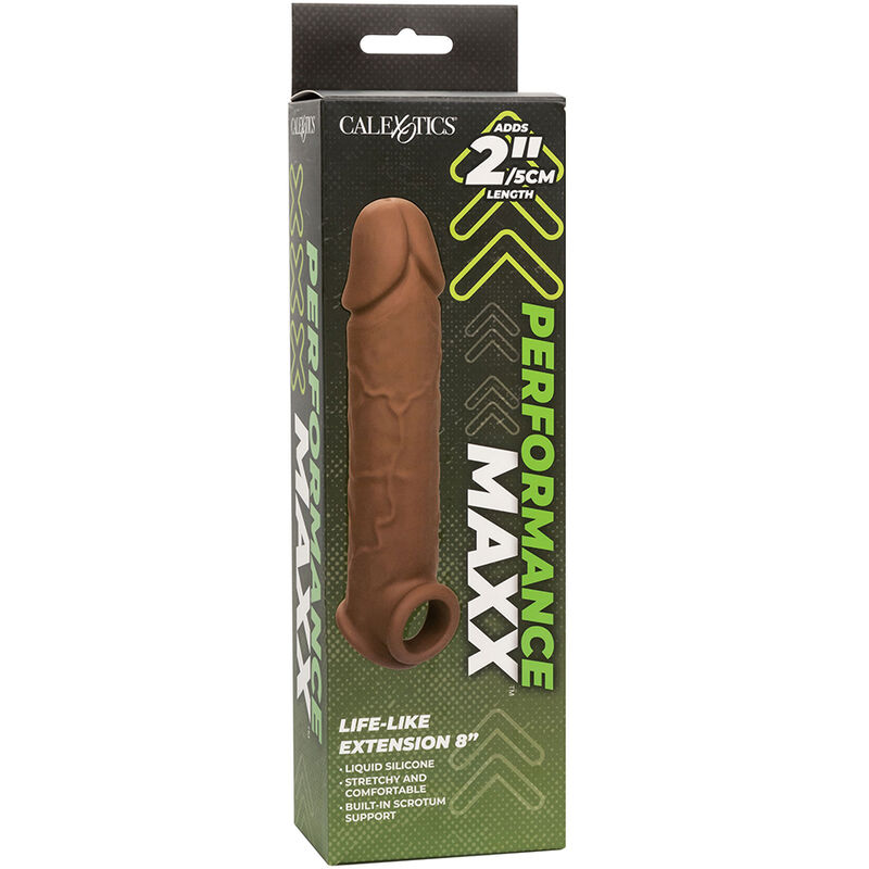 CALEXOTICS - EXTENSION PERFORMANCE MAXX LIFE-LIKE 8 PEAU MARRON – Image 12