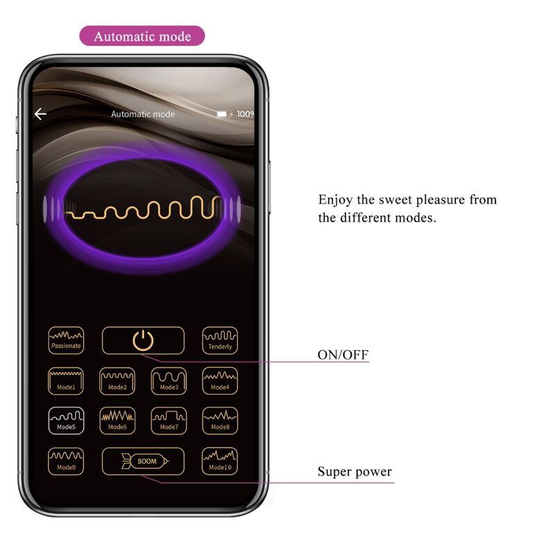 PRETTY LOVE - HECTOR ELECTROSHOCK VIBRATOR APPLICATION GRATUITE VIOLET – Image 15