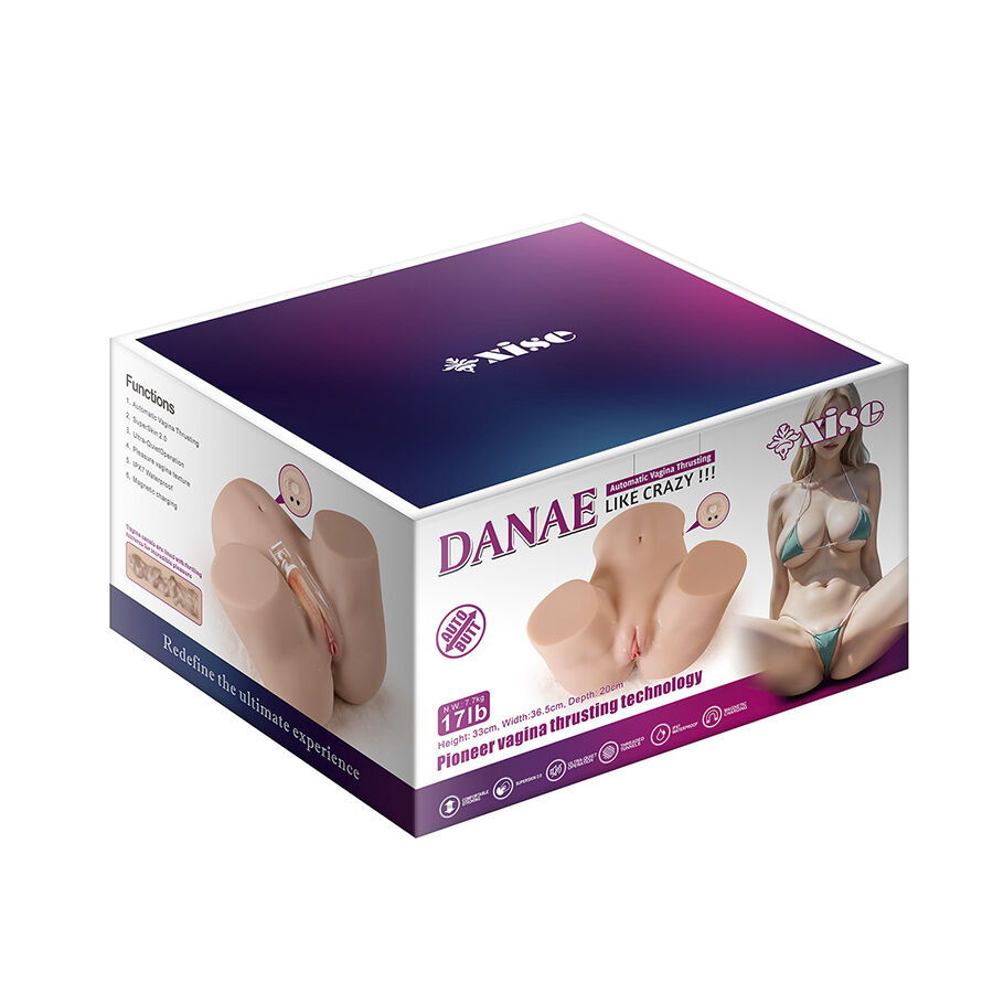 XISE - DANAE - Masturbateur vaginal réaliste avec vibrations multi-positions – Image 15