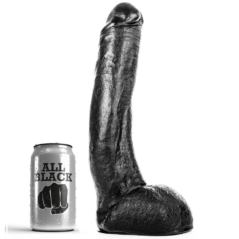 ALL BLACK - GODE 29 CM CURVADO