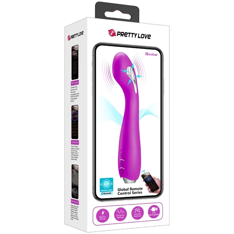 PRETTY LOVE - HECTOR ELECTROSHOCK VIBRATOR APPLICATION GRATUITE VIOLET – Image 18