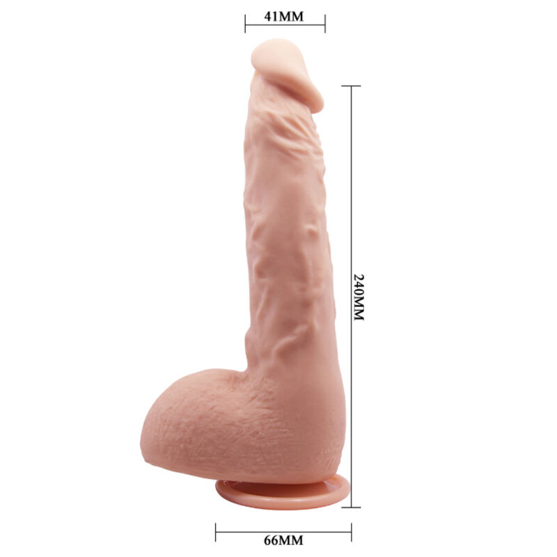 BAILE - GODE RÉALISTE JASON NATUREL 24 CM – Image 2