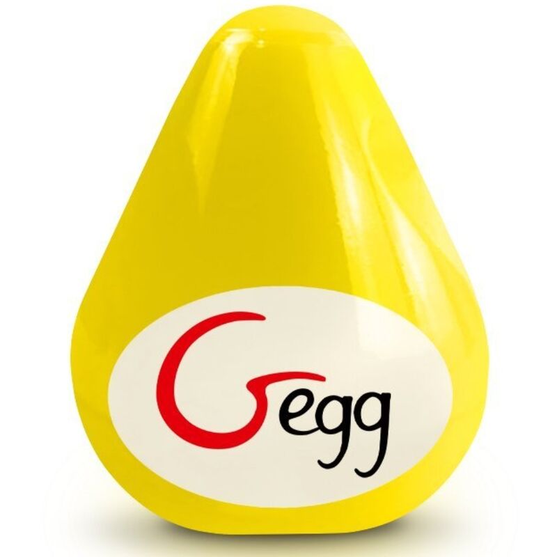 G-VIBE - OEUF MASTURBATEUR TEXTURÉ JAUNE RÉUTILISABLE – Image 2