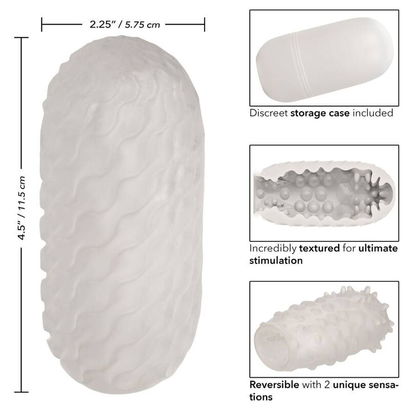 CALEXOTICS - STROKER NUBBY RÉVERSIBLE – Image 3