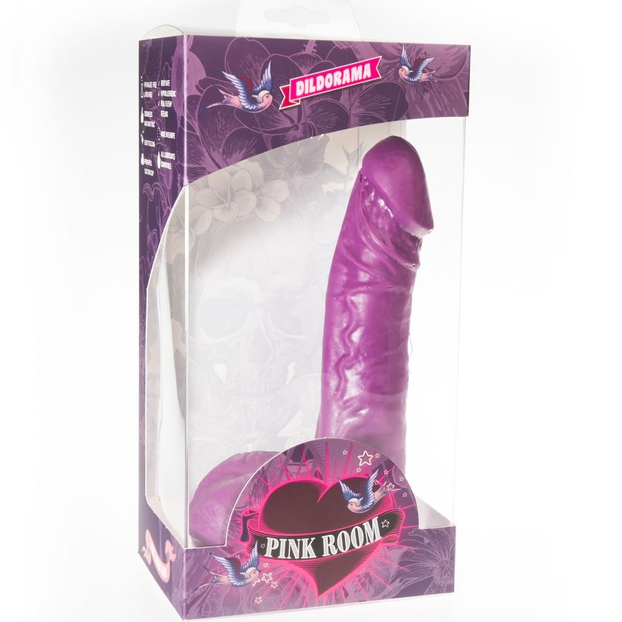 PINK ROOM - EBAN GODE RÉALISTE VIOLET 19 CM – Image 2