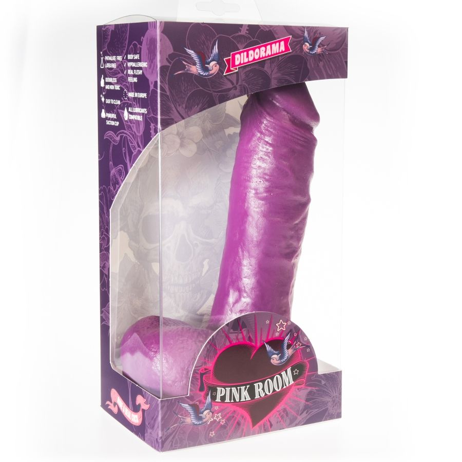 PINK ROOM - ANTON GODE RÉALISTE VIOLET 21,5 CM – Image 2