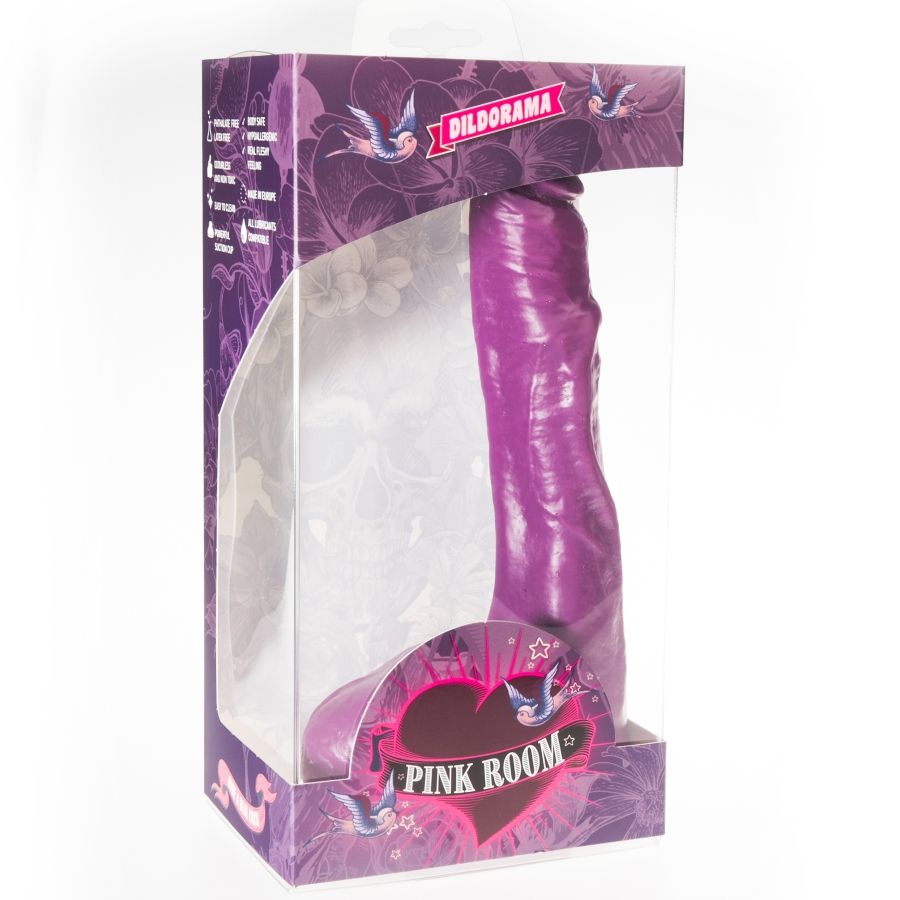 PINK ROOM - NILO GODE RÉALISTE VIOLET 23 CM – Image 2
