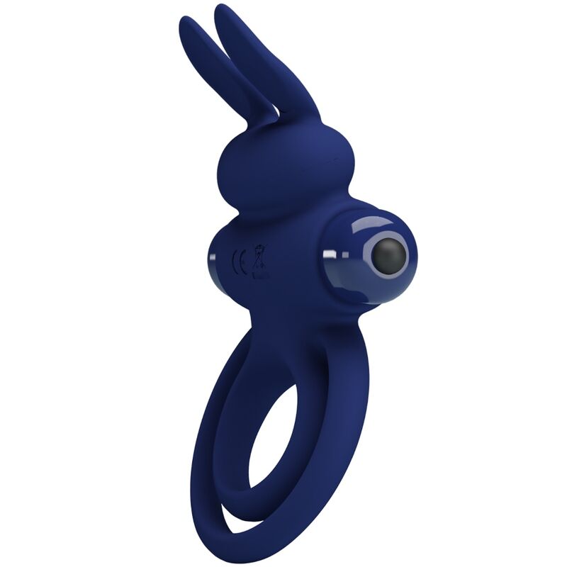 PRETTY LOVE - DAREY DOUBLE ANNEAU VIBRANT LAPIN BLEU – Image 2