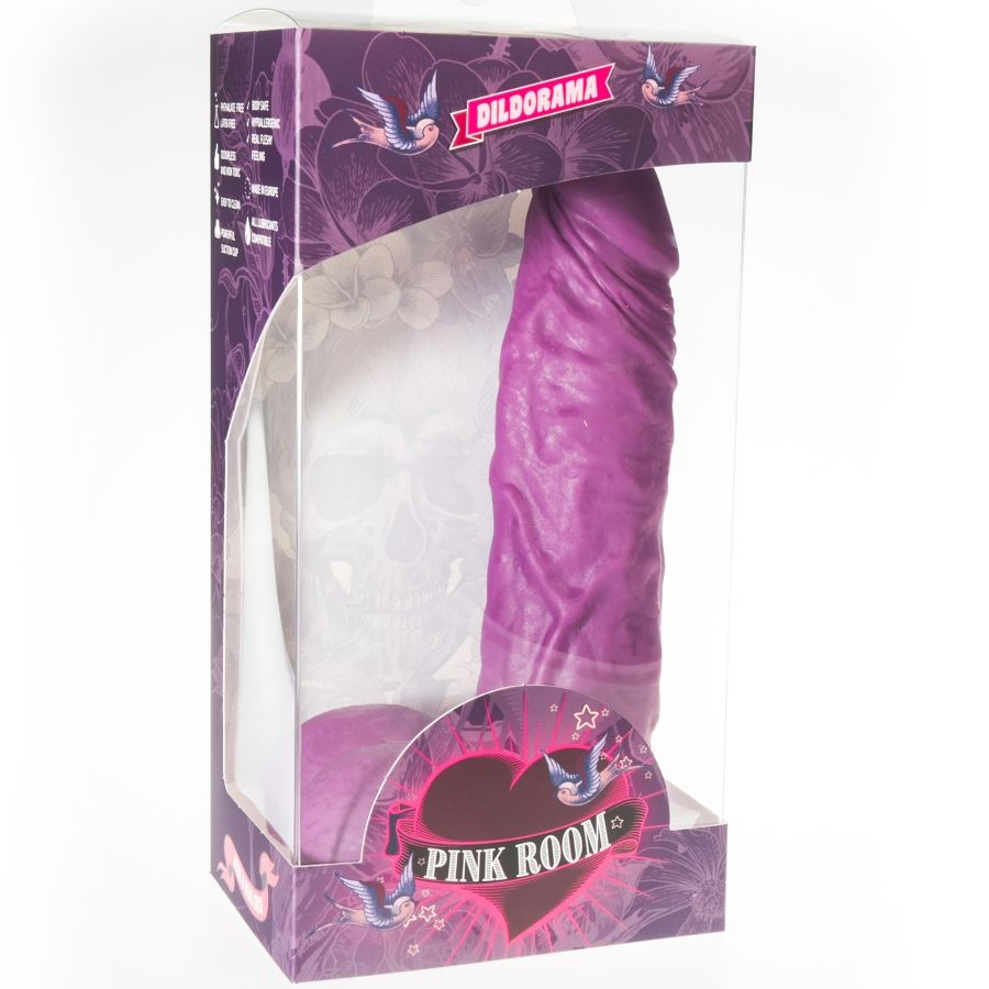 PINK ROOM - CHEMS GODE RÉALISTE VIOLET 20 CM – Image 2