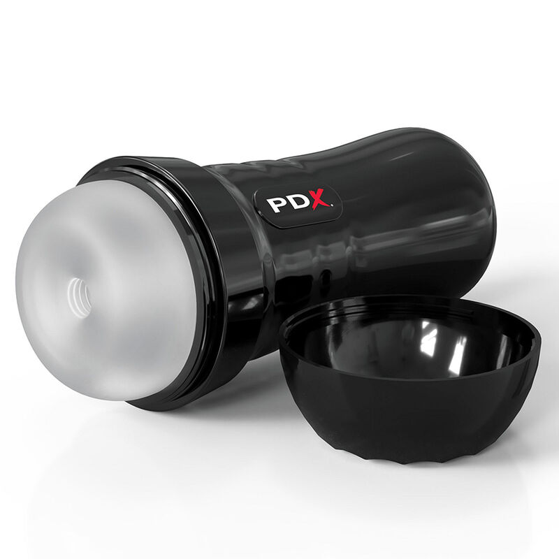 PDX EXTREME - SLIDE & GLIDE MASTURBATEUR AUTOLUBRIFIANT TRANSPARENT – Image 2