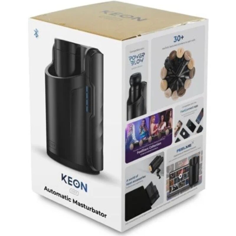 KIIROO - ENSEMBLE COMBO KEON PAR KIIROO + FEEL STROKER NOIR – Image 2