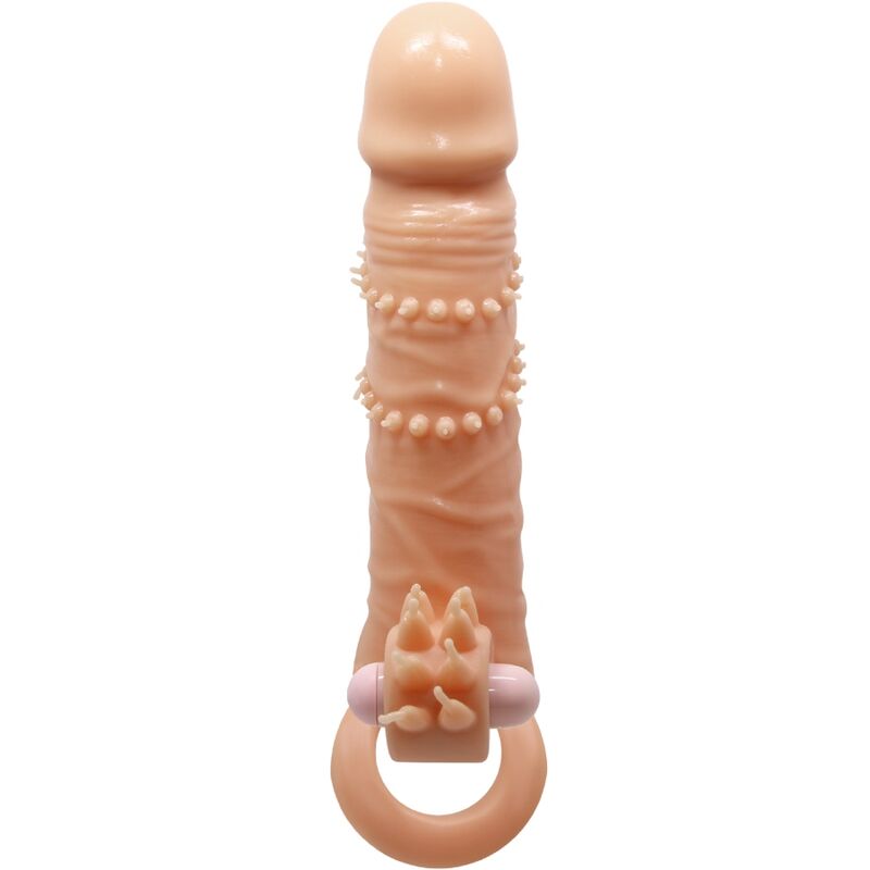 PRETTY LOVE - CONNOR MANCHON DE PÉNIS + STIMULATEUR DE CLITORIS CHAIR – Image 2