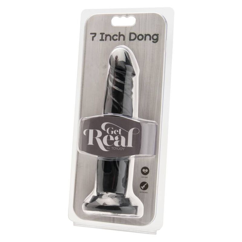 GET REAL - DONG 18 CM NOIR – Image 2