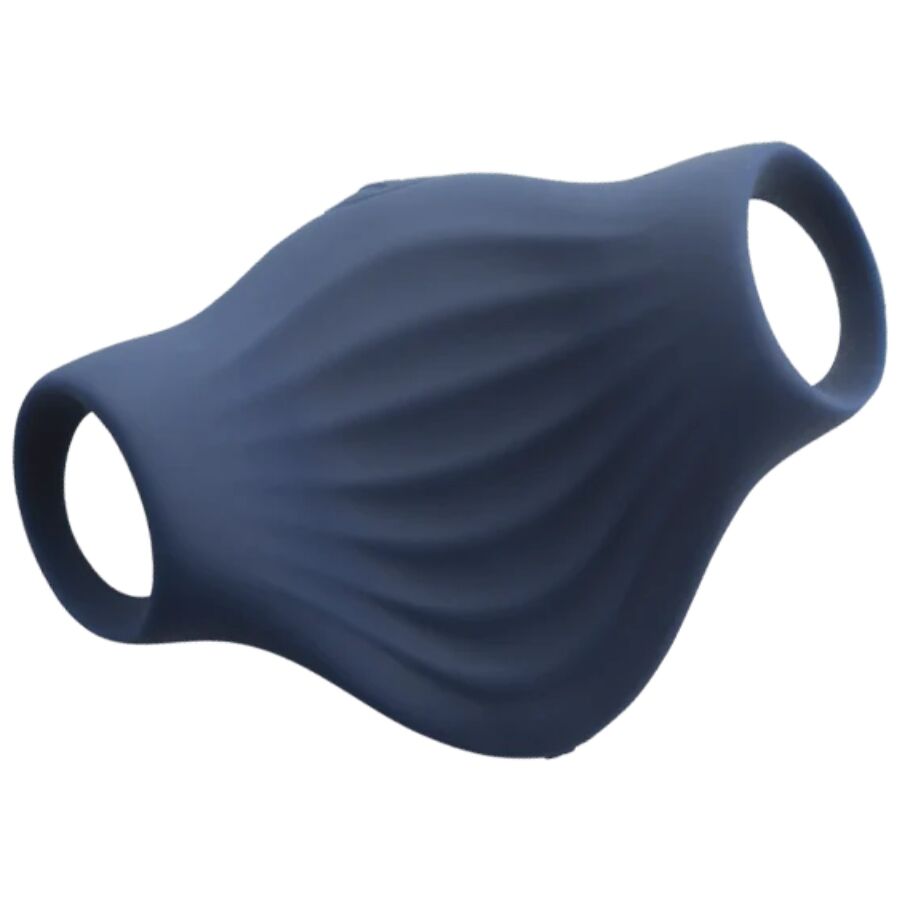 ROCKS-OFF - MASTURBATEUR VIBRATEUR FLEXIBLE PALM BLUE – Image 2