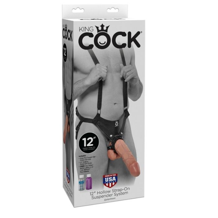 KING COCK - SYSTEME DE SUSPENSION CREUSES 30,5 CM AVEC SANGLES - CHAIR – Image 2