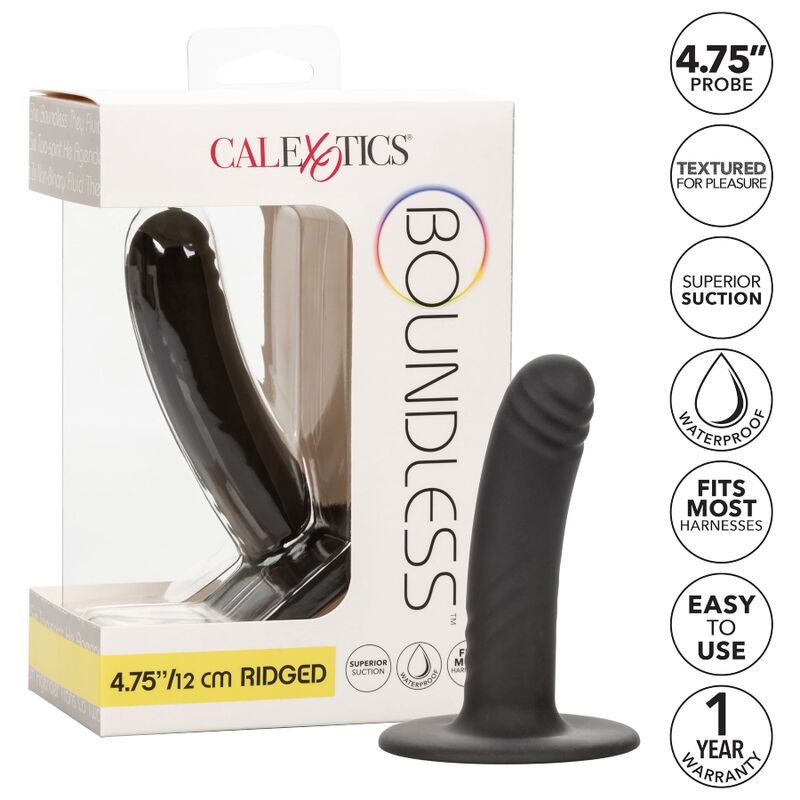 CALEXOTICS - GODE BOUNDLESS 12 CM COMPATIBLE AVEC HARNAIS – Image 2