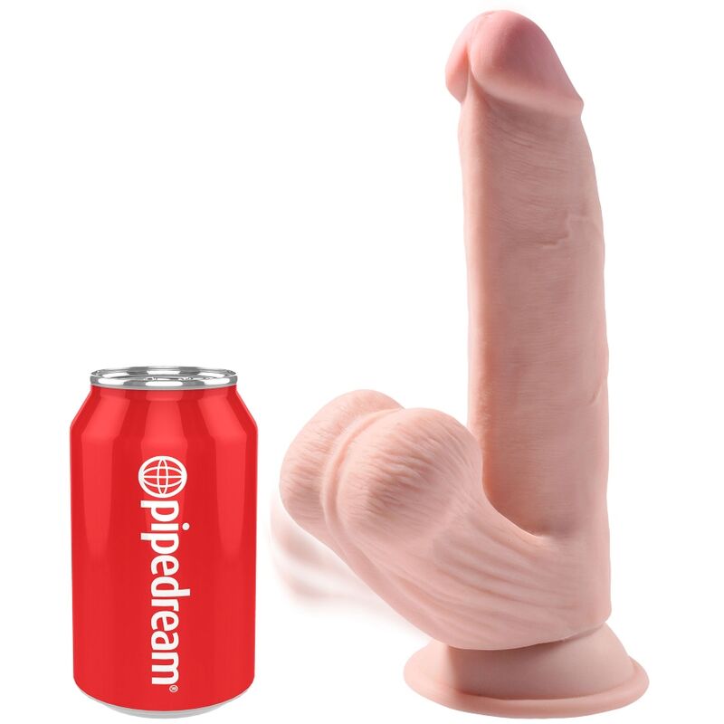 KING COCK - BALLES GODE 3D PLUS 24.5 CM PEAU CLAIRE – Image 2