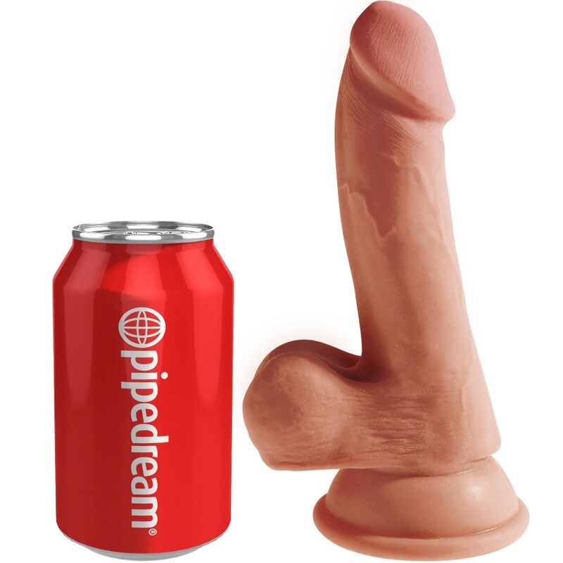 KING COCK - PLUS GODE 3D AVEC BOULES 17 CM – Image 2