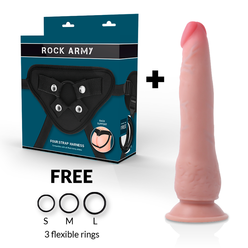 ROCKARMY - HARNAIS + CRUSADER DOUBLE DENSITÉ 21.5 CM -O- 4.46 CM – Image 2