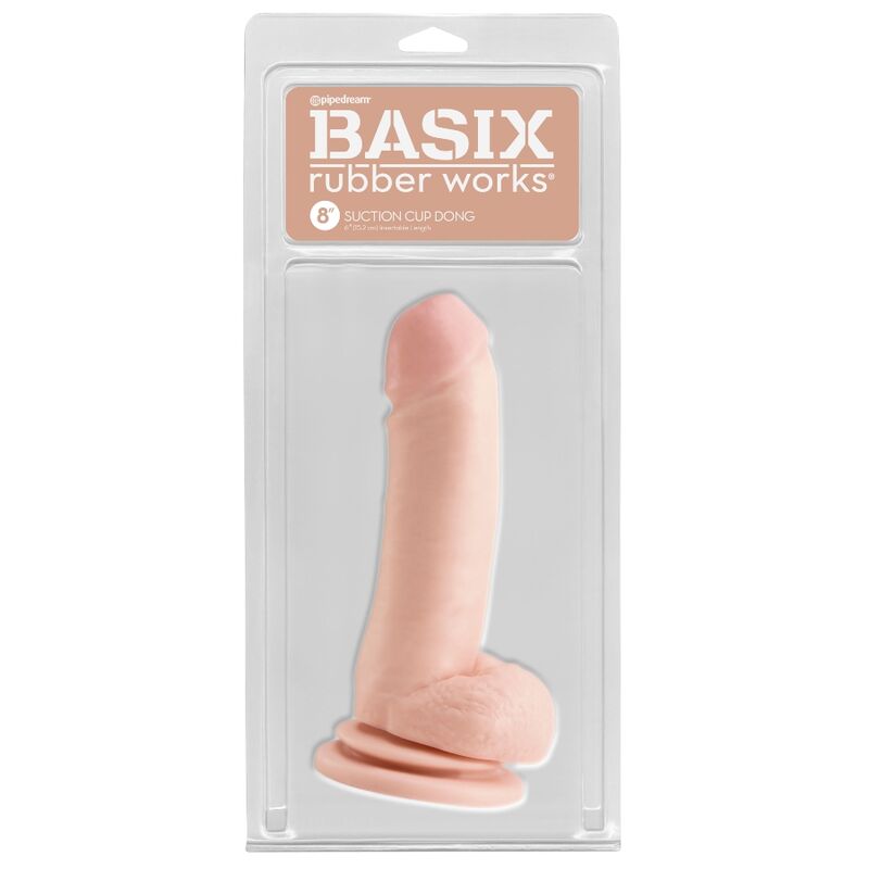 BASIX - Pénis en gelée naturelle avec ondes stimulantes 18 cm – Image 2