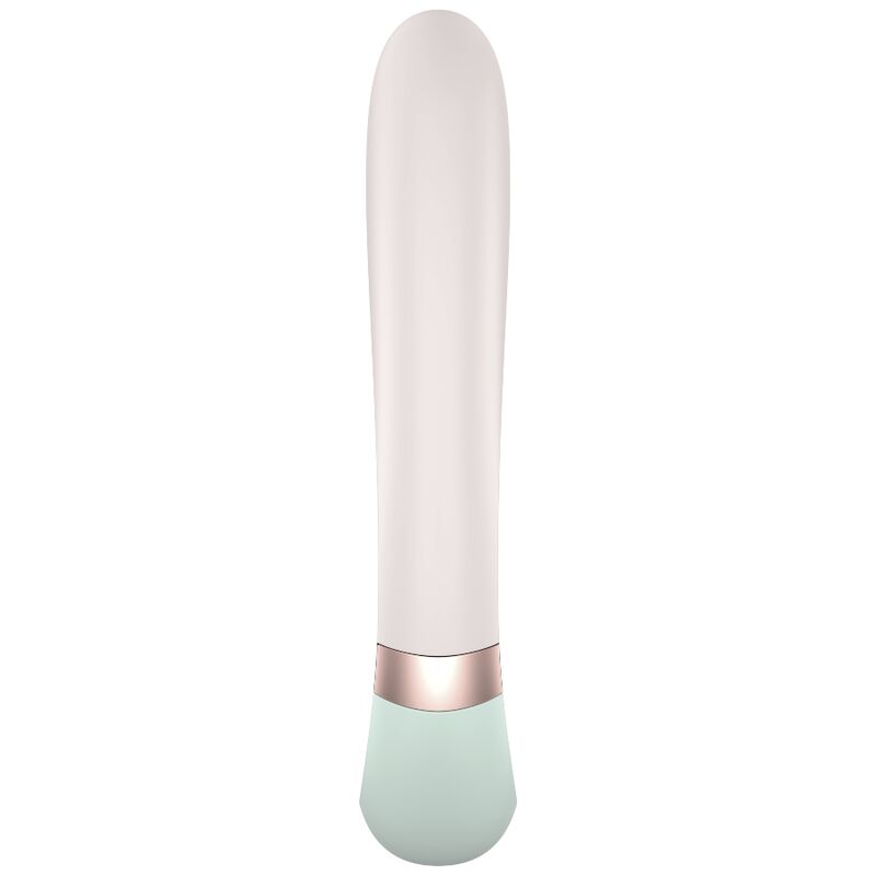 SATISFYER - APPLICATION HEAT WAVE VIBRATEUR BLANC – Image 2