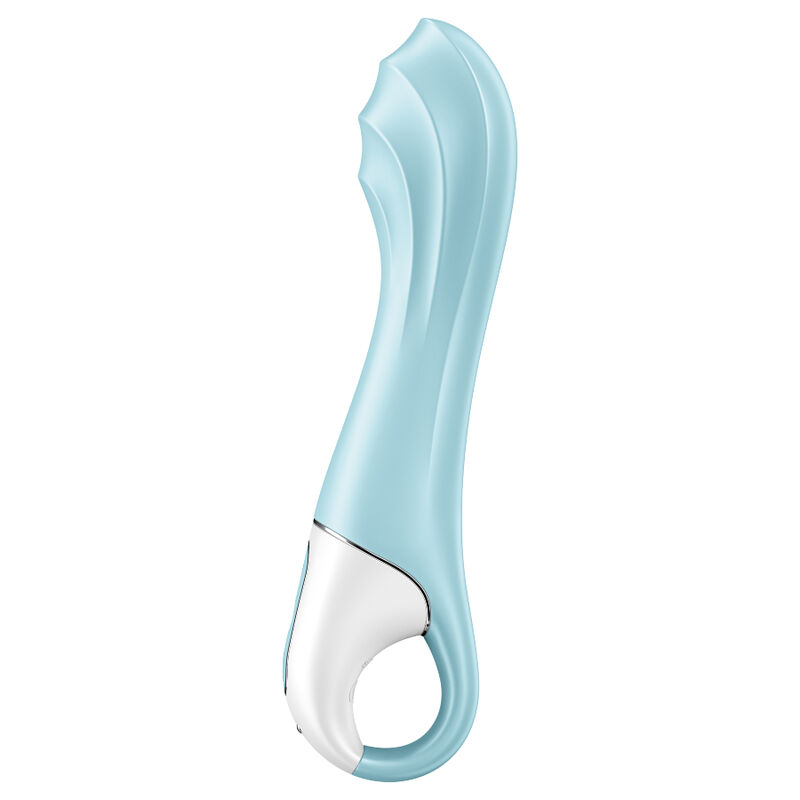 SATISFYER - AIR PUMP VIBRATOR 5+ APP GONFLABLE G-SPOT VIBRATOR BLEU – Image 2