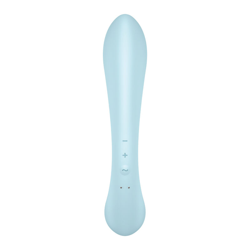 SATISFYER - VIBRATION HYBRIDE TRIPLE OH BLEU – Image 2