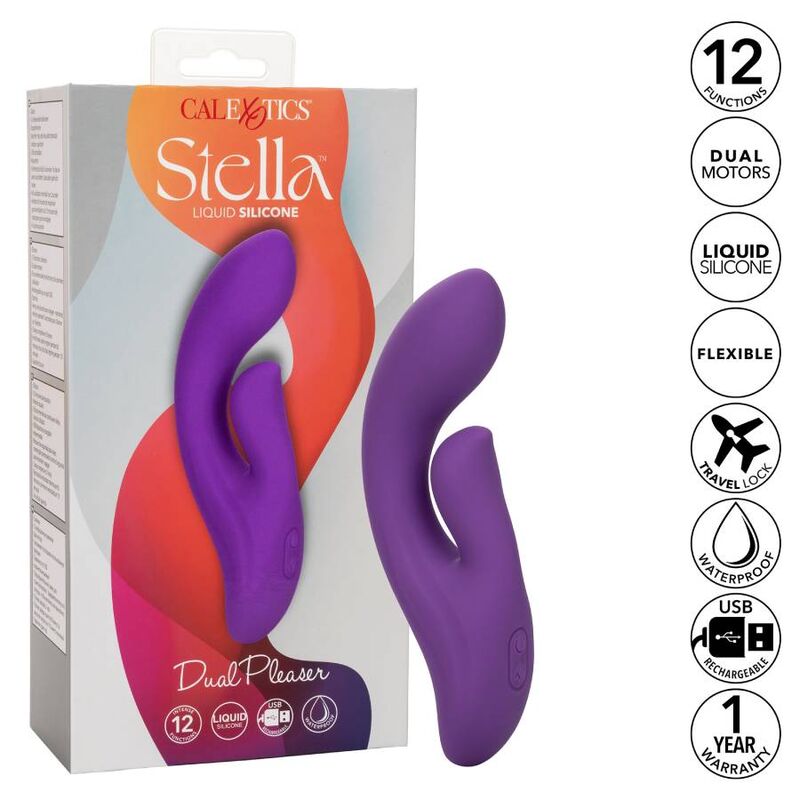CALEXOTICS - STELLA DUAL PLEASER VIOLET – Image 2