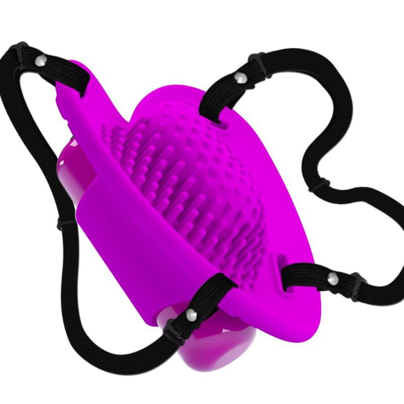 PRETTY LOVE - MASSEUR DE CLITORIS HEARTBEAT 10 MODES DE VIBRATION VIOLET – Image 2