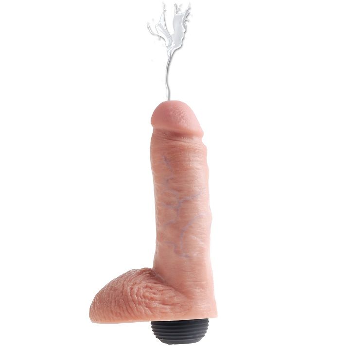KING COCK - PÉNIS ÉJACULATEUR NATUREL RÉALISTE 20.32 CM – Image 3