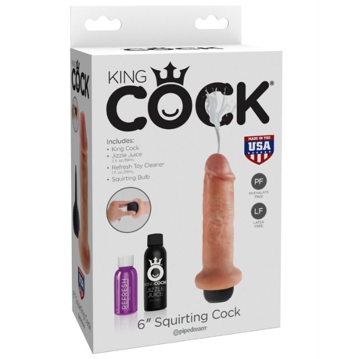 KING COCK - 15.24 CM GODE ÉJACULANTE – Image 3