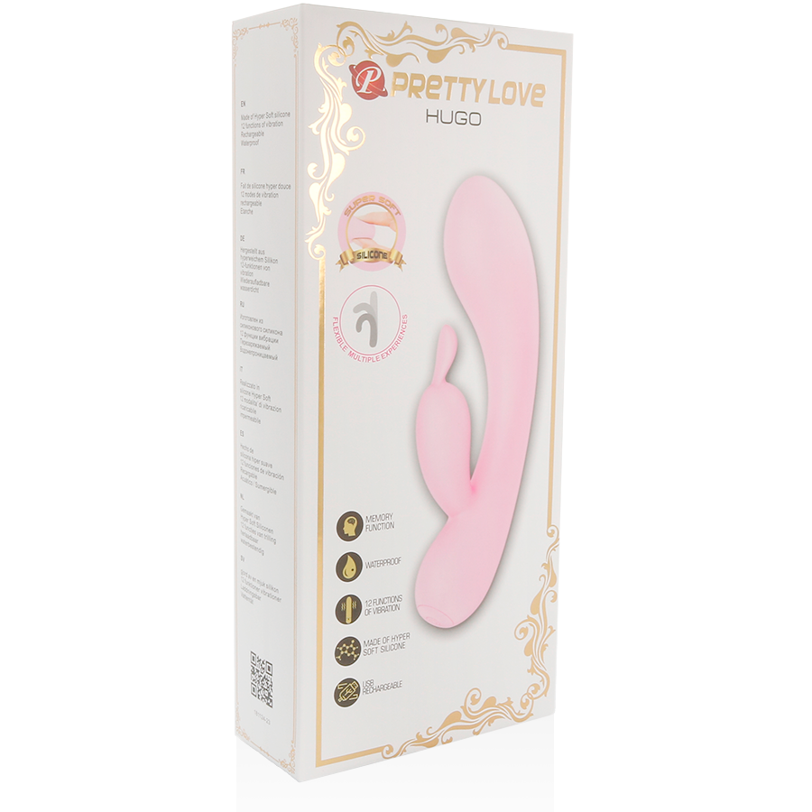 PRETTY LOVE - SMART VIBRATEUR AVEC OREILLES HUGO RABBIT – Image 2