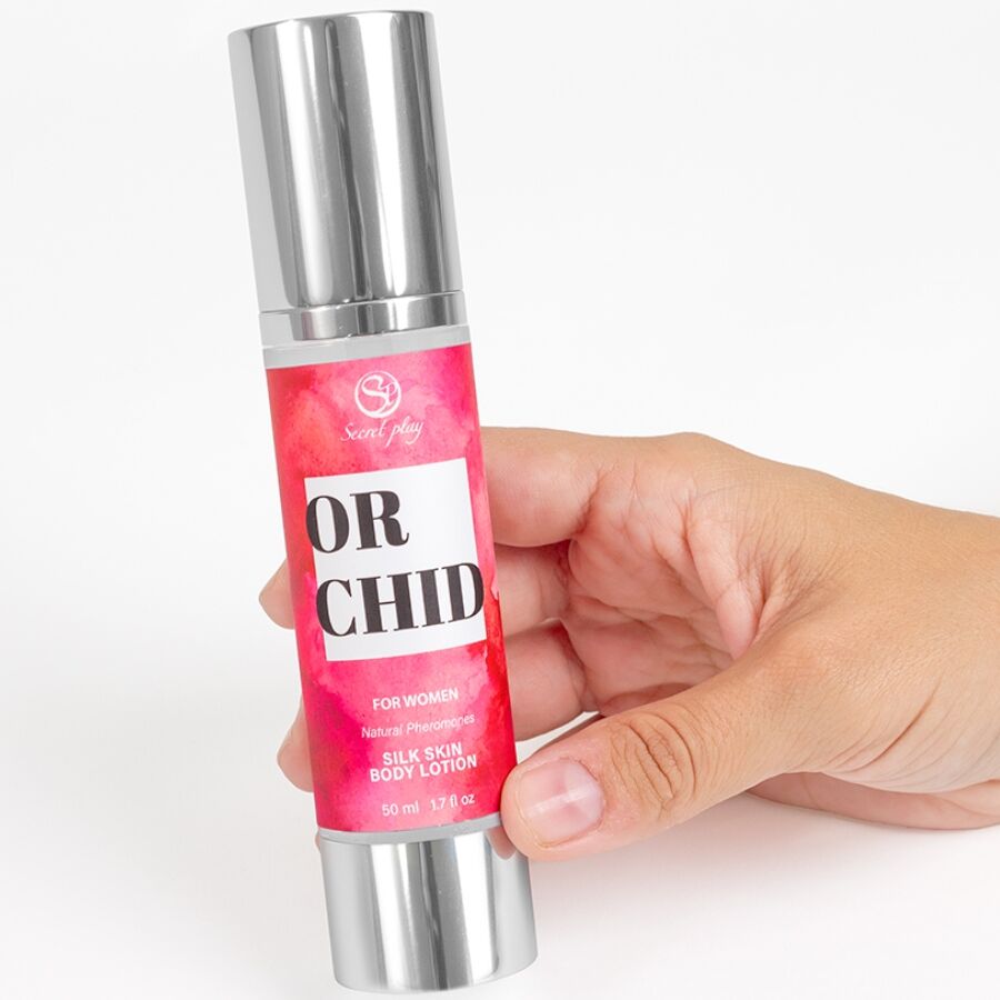 SECRETPLAY - LOTION POUR LA PEAU À LA SOIE D'ORCHIDÉE POUR FEMME 50 ML – Image 2