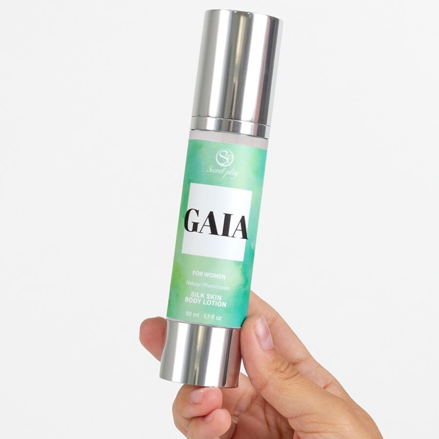 SECRETPLAY - GAIA LOTION POUR LA PEAU À LA SOIE POUR FEMMES 50 ML – Image 2