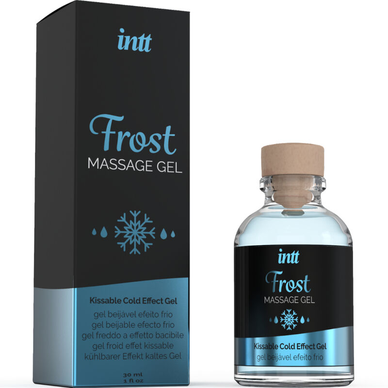 INTT MASSAGE & ORAL SEX - GEL DE MASSAGE SAVEUR MENTHE EFFET FROID INTENSE – Image 2