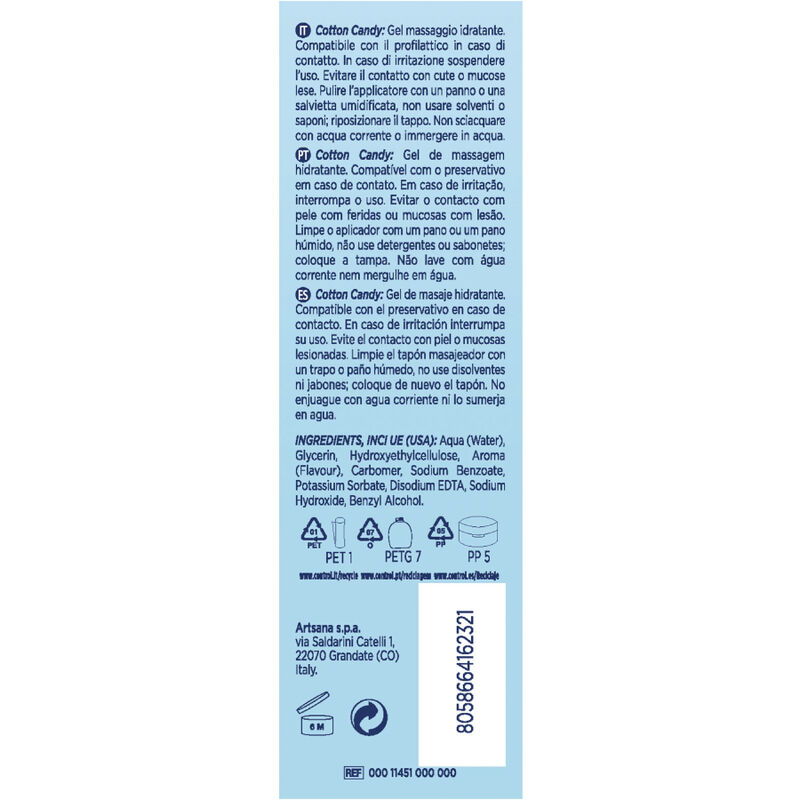 CONTROL - GEL DE MASSAGE BARBE PAPA 3 EN 1 200 ML – Image 3