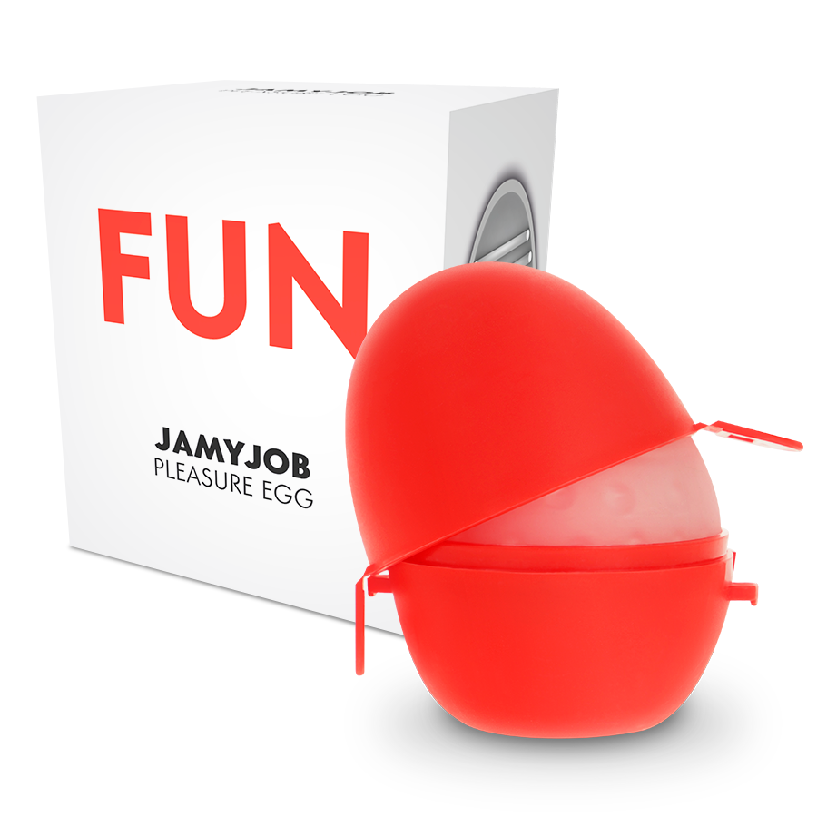 JAMYJOB - EGG MASTURBATEUR ROUGE EDITION DISCRETT – Image 2