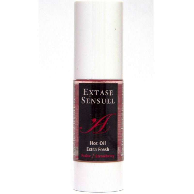 EXTASE SENSUAL - HUILE DE MASSAGE EFFET FRAISE EXTRA FRAÎCHE 30 ML – Image 2