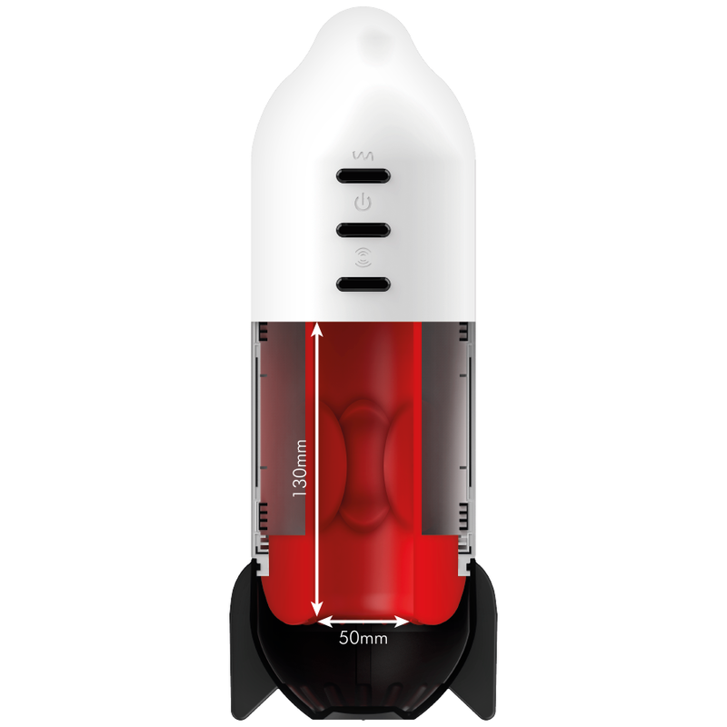 JAMYJOB - MASTURBATEUR ROCKET TECHNOLOGIE DE COMPRESSION DOUCE ET VIBRATION – Image 2