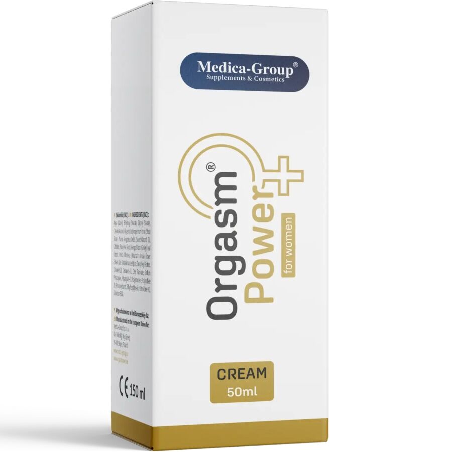 MEDICA GROUP - ORGASM POWER CRÈME INTIME POUR FEMMES 50 ML – Image 2